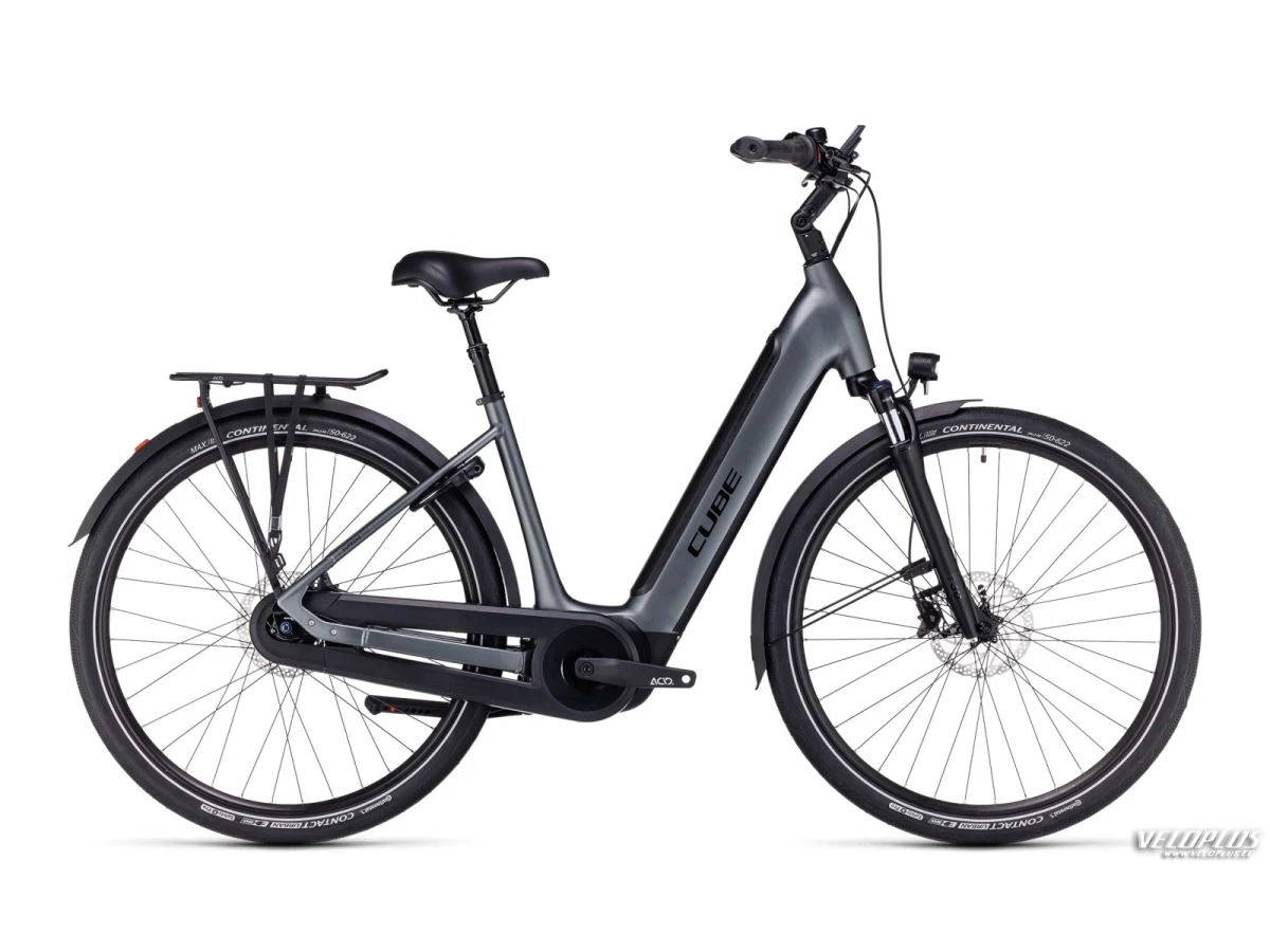 Ratas Cube Supreme Hybrid Pro 625 flashgrey´n´black Easy Entry 46 cm / XS