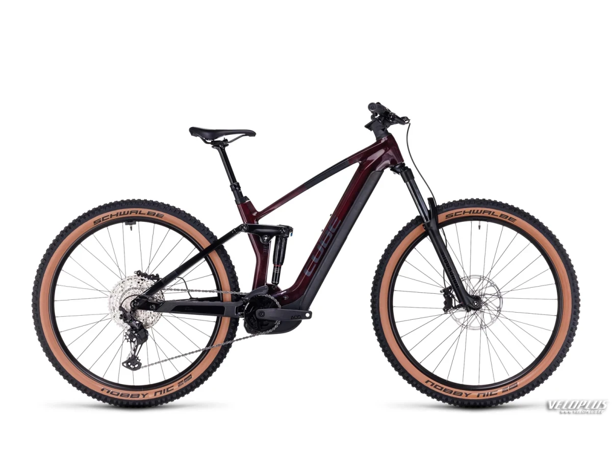 Ratas Cube Stereo Hybrid 140 HPC Race 750 liquidred´n´black 22" / 29 / XL