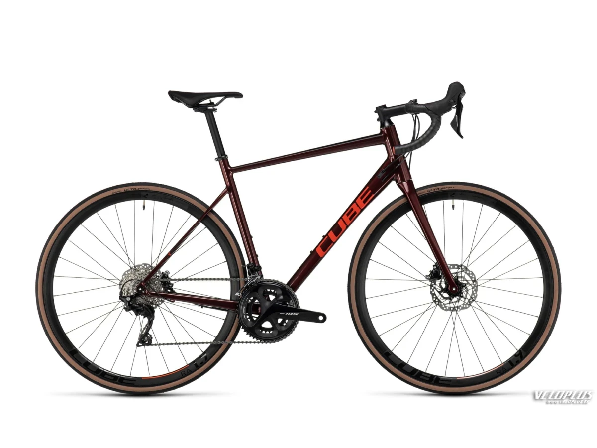 Ratas Cube Attain SLX deepred´n´red 53 cm