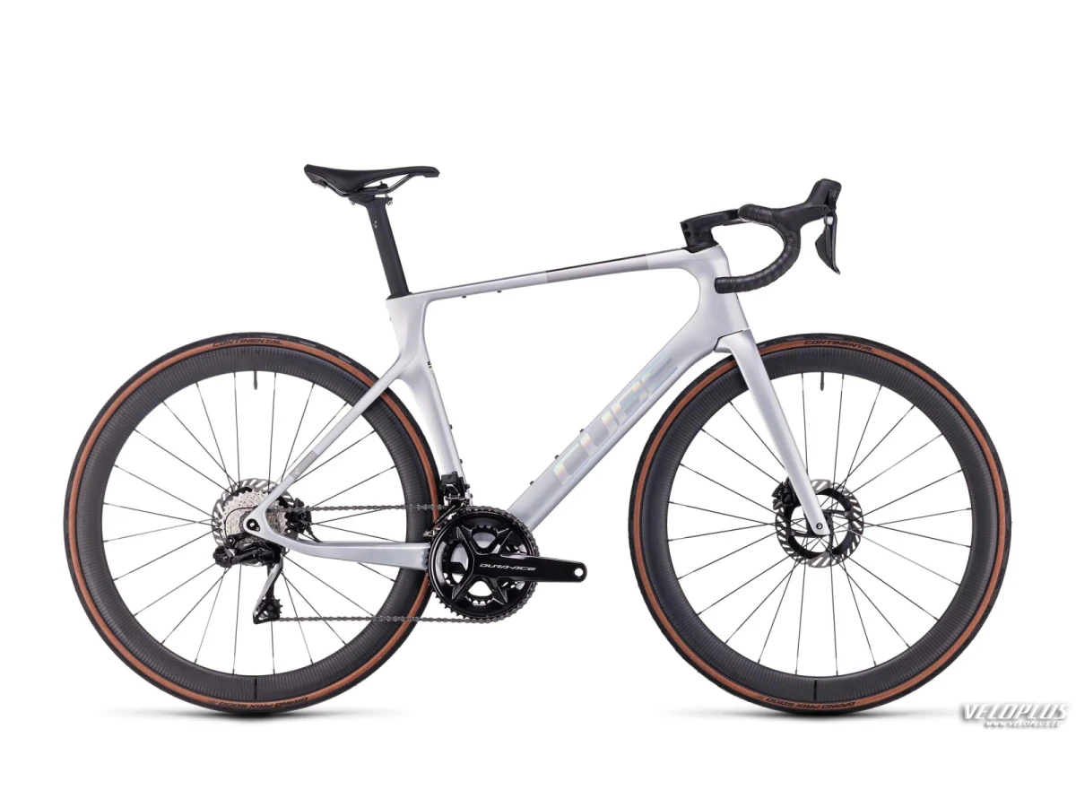 Велосипед Cube Agree C:62 SLT silver´n´black 56 cm