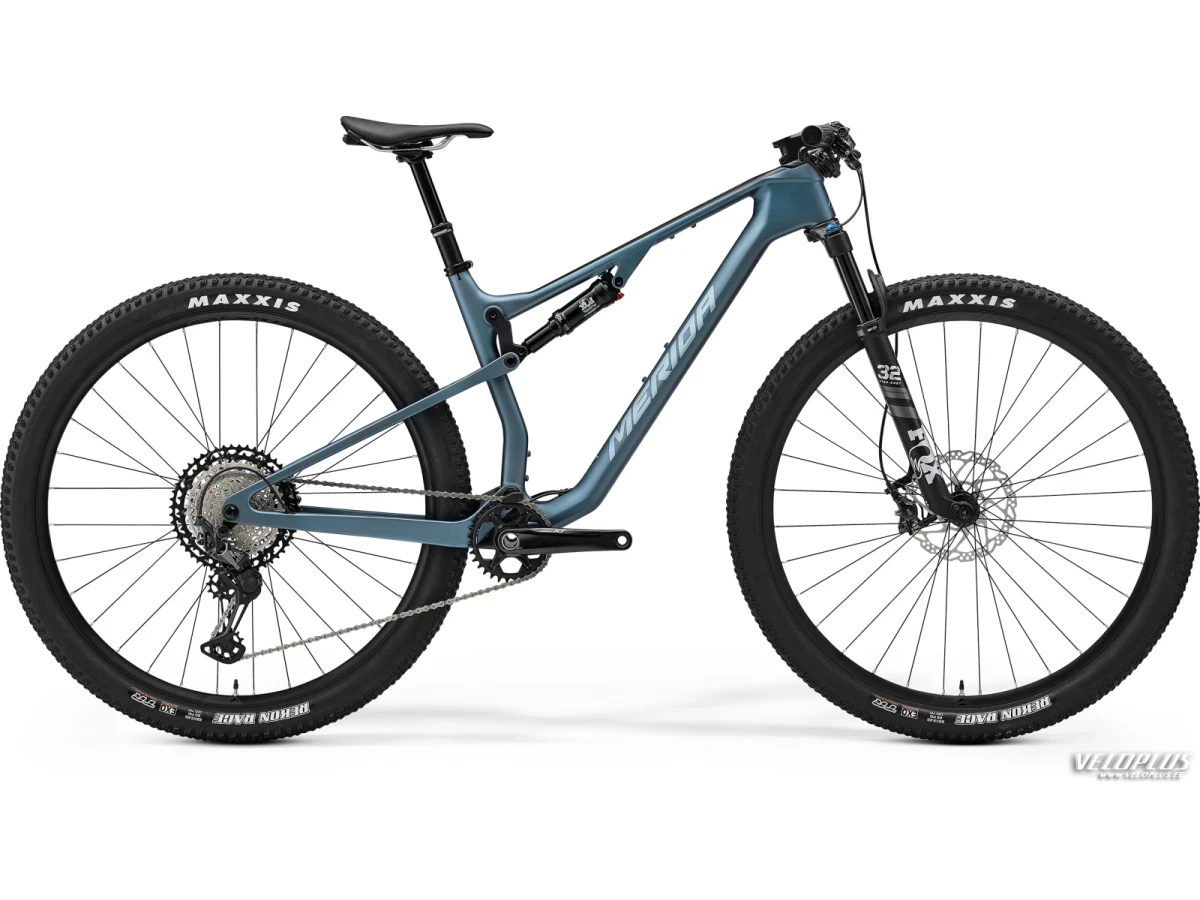 Bike Merida NINETY-SIX RC XT III2 SILK STEEL BLUE(BLACK/SILVER) XL