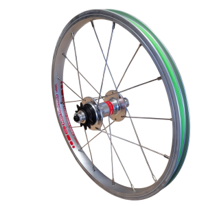 Rear wheel WOOM 3 rel G 16H 10T AV SNAP silever