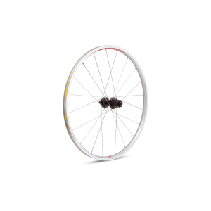 Заднее колесо WOOM 4 rel G 20" 20H AV под кассету HG, серебристое