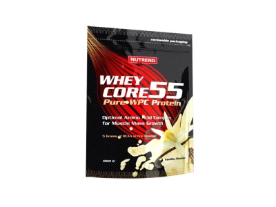 Whey Core 55 800g. Raspberry and blackberry.