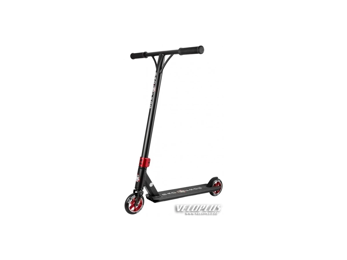 Stunt scooter Bad Frog Level 2 black/red