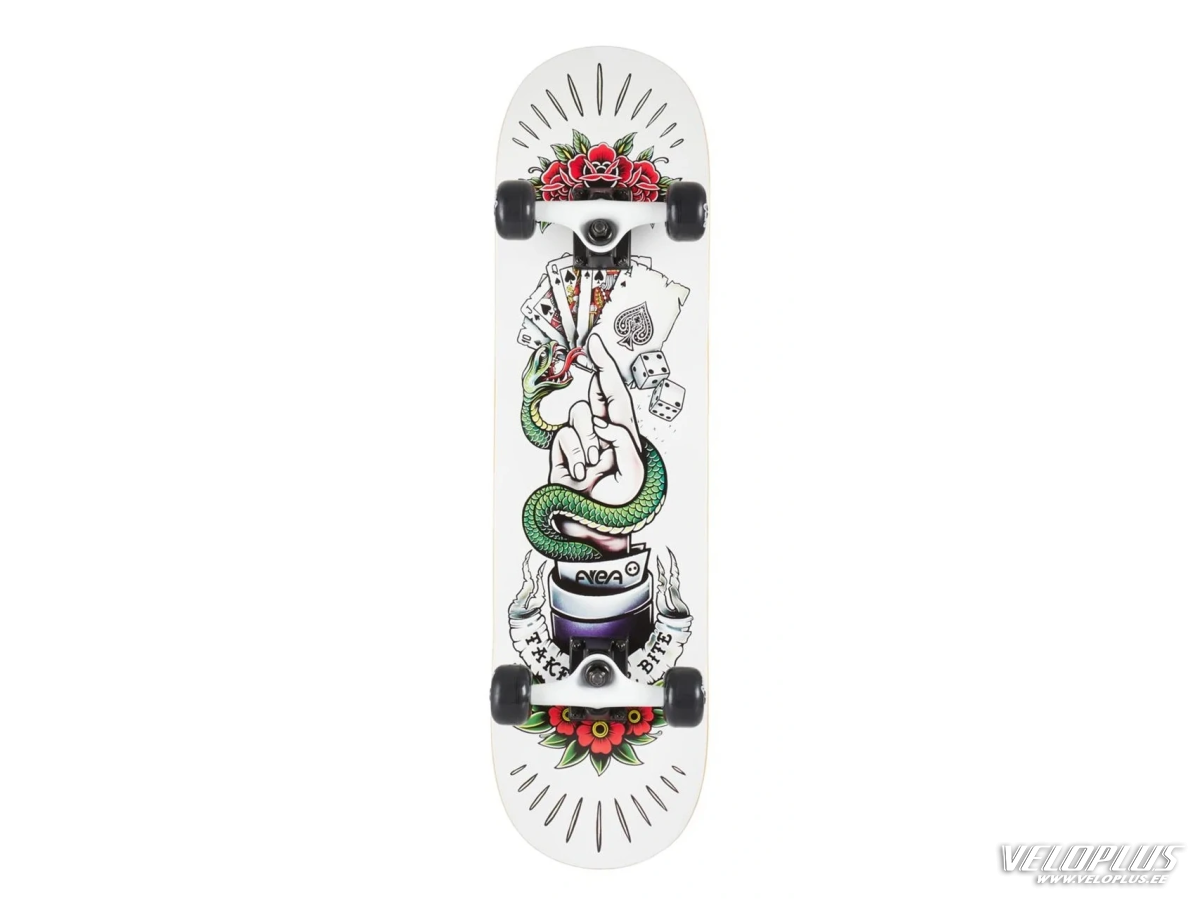 Rullalauta Area TYB Royal Flush valkoinen 31"/79 cm