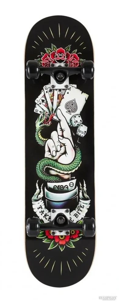 Kids Skateboard Area TYB Royal Flush black 31"/79 cm