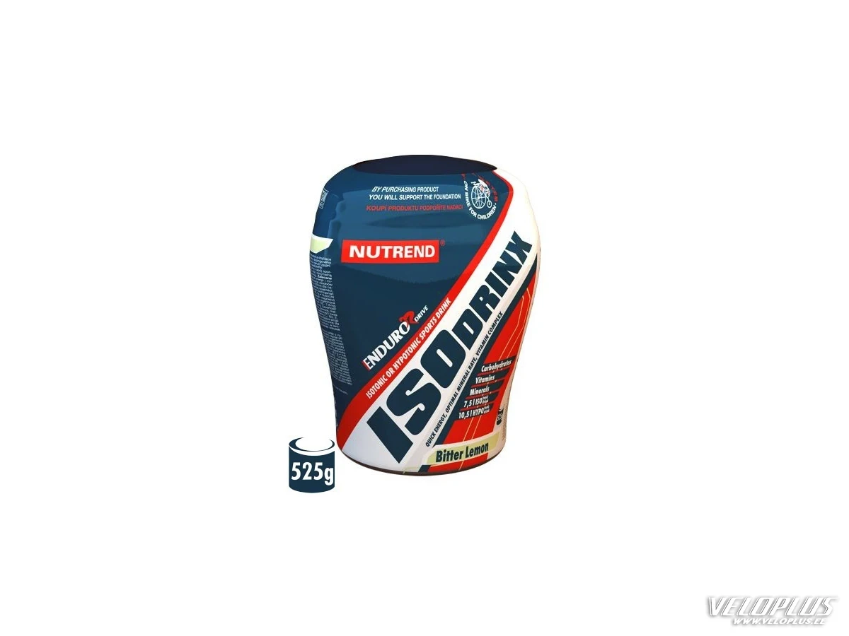 Joogipulber NUTREND Isodrinx 525g sidrun