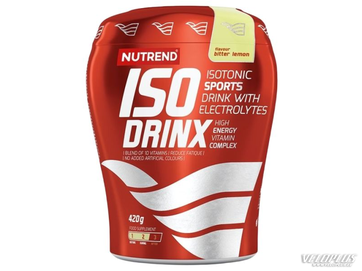 Spordijoogipulber Nutrend Isodrinx lemon,420g