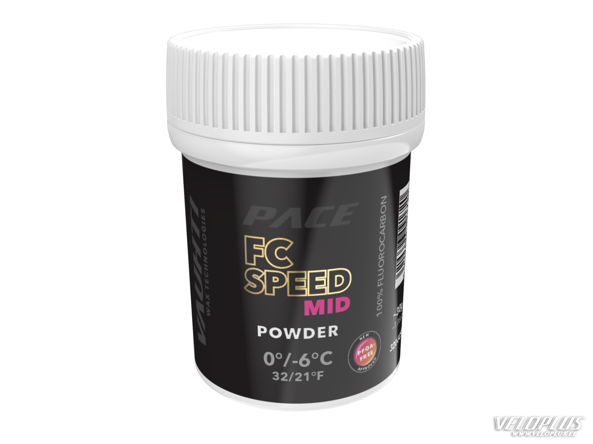 VAUHTI FC SPEED POWDER MID 0...-6°C 30g