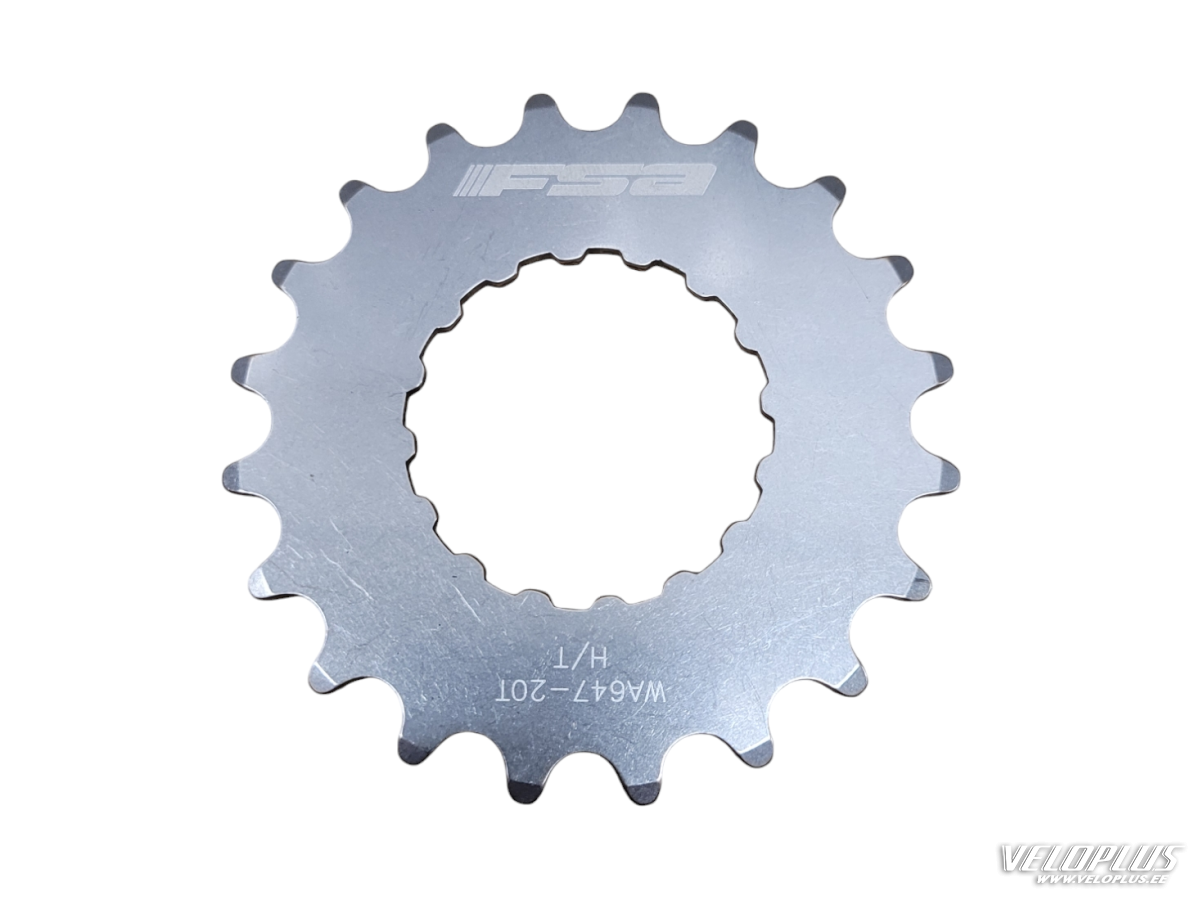 FSA BOSCH sprocket Ø 42.2x3/32x20T WA647 silver