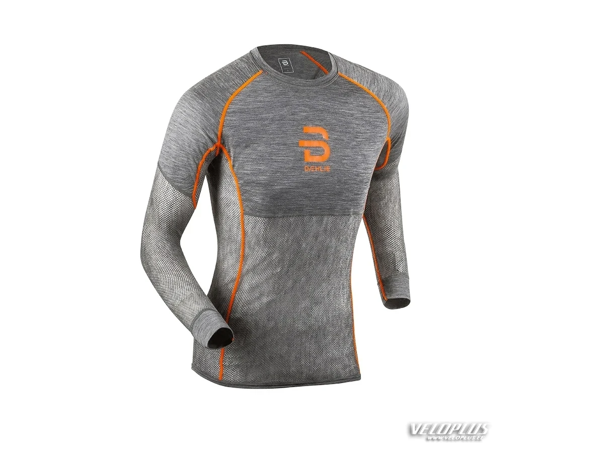 Björn Daehlie Shirt Airnet Wool men grey L