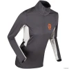 B/DAEHLIE TRAINING WOOL LS HALF ZIP WMN iron M thumbnail 1