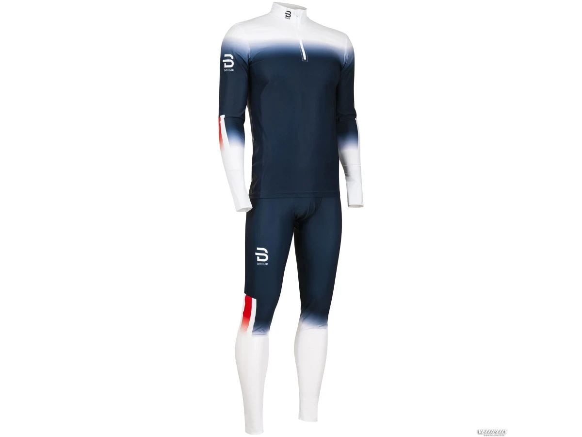 Ski suit B/DAEHLIE SEEFELD 2-osaline dark blue/white L