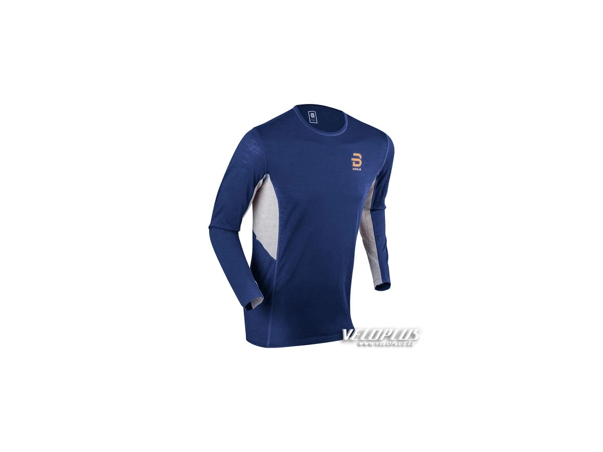 B/DAEHLIE TRAINING WOOL LS MEN estate blue M