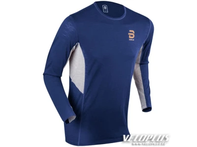 B/DAEHLIE TRAINING WOOL LS MEN estate blue M