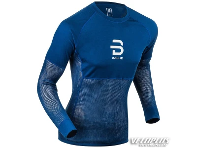 Björn Daehlie Shirt Airnet Wool LS men blue L