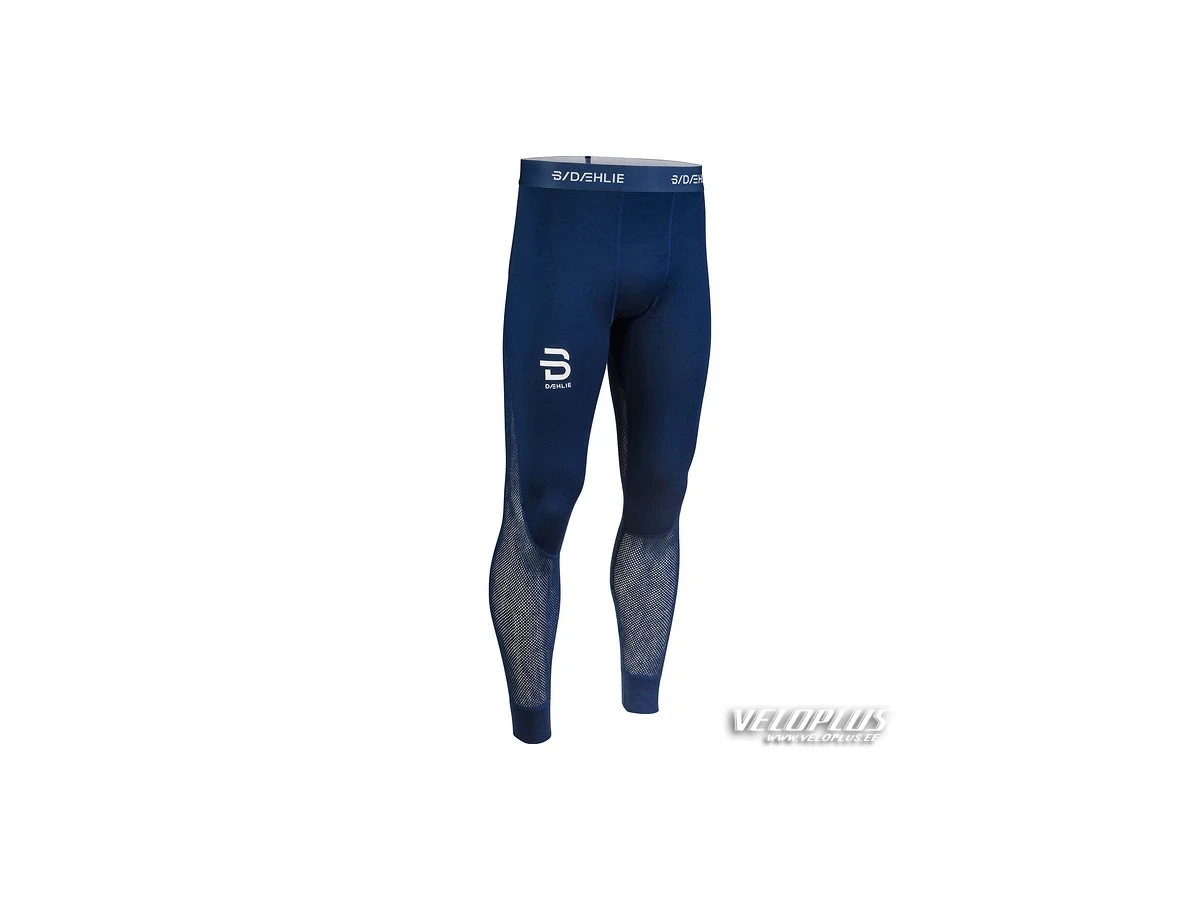 Long johns Björn Daehlie Airnet Wool men blue S