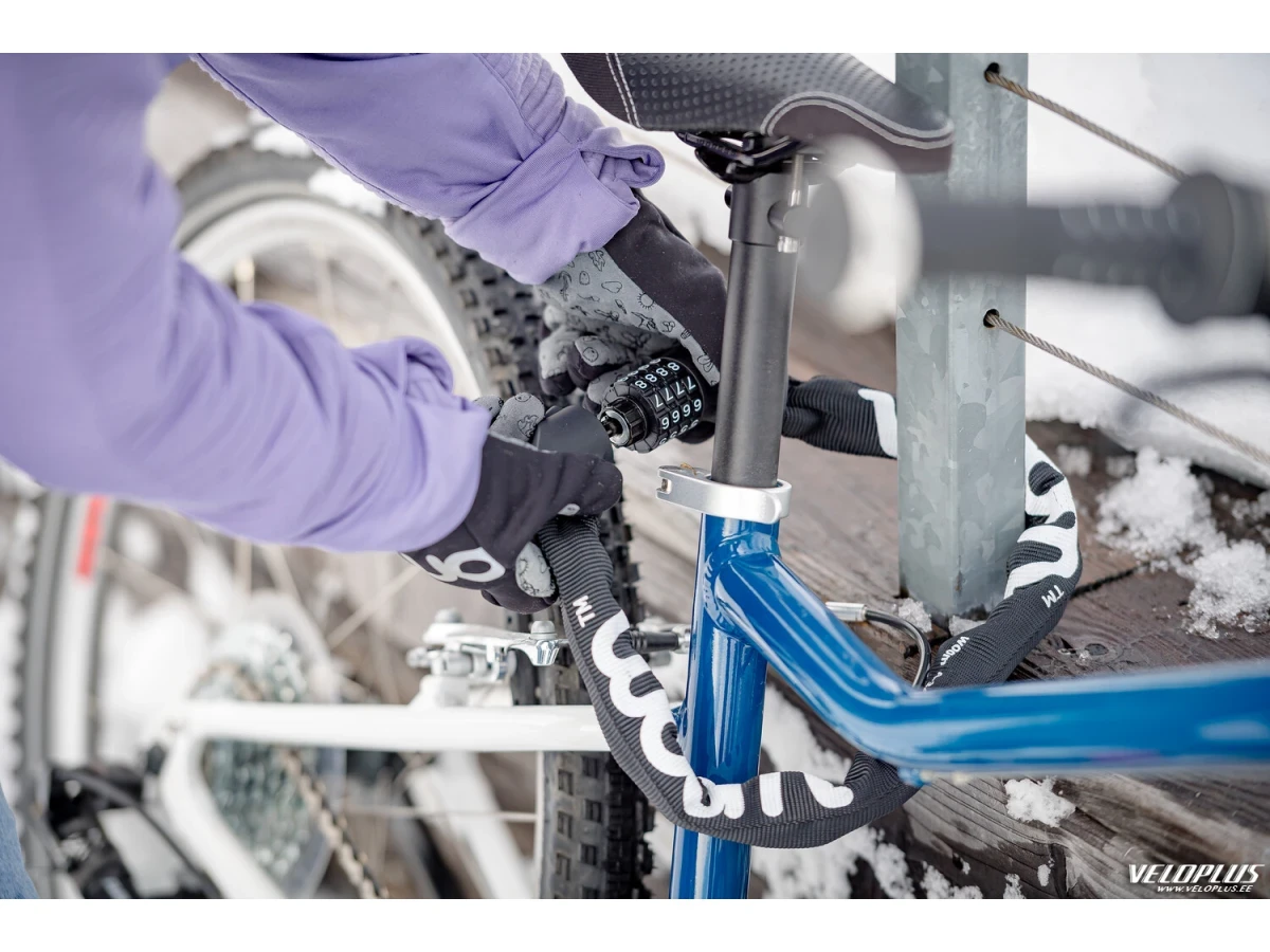 WOOM LOKKI Bike Lock black