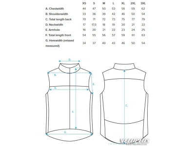 VEST WOWOW RACEVIZ MONT VENTOUX XL (50)