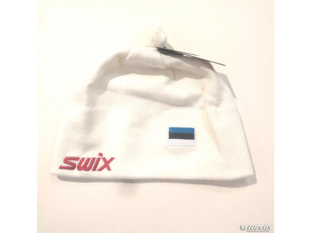 Hat SWIX Traditional Estonian falg white 58cm