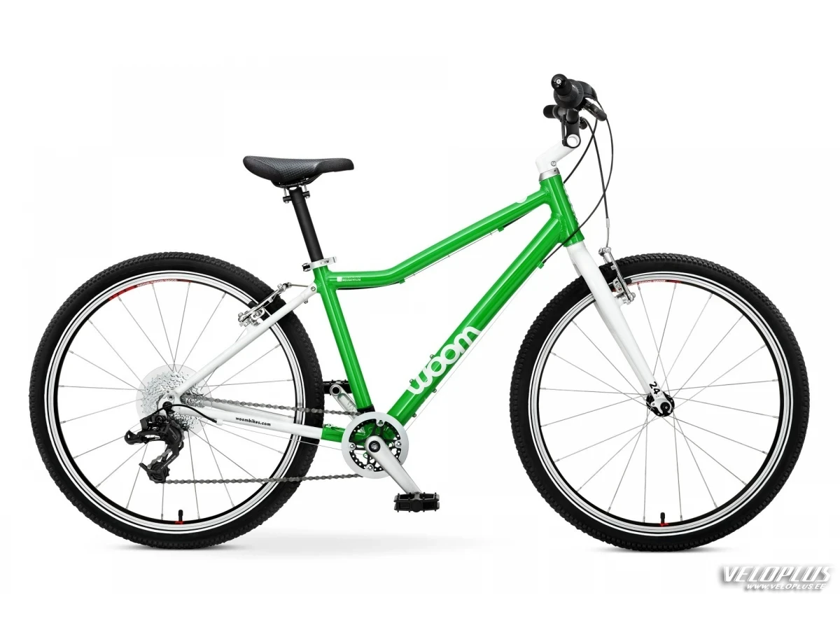 Kids bike WOOM 5 roheline (2019)