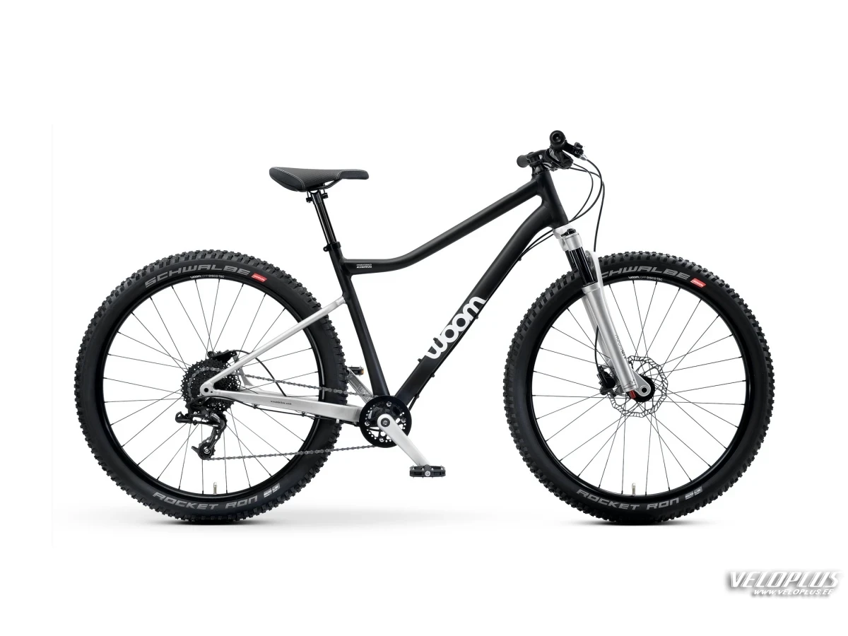 Kids MTB bike WOOM 6 OFF AIR 26 black/silver