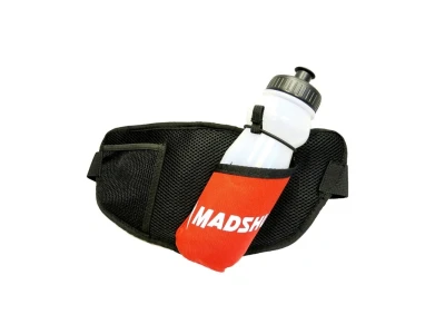 Joogivöö Madshus Drinkbelt koos pudeliga punane/must