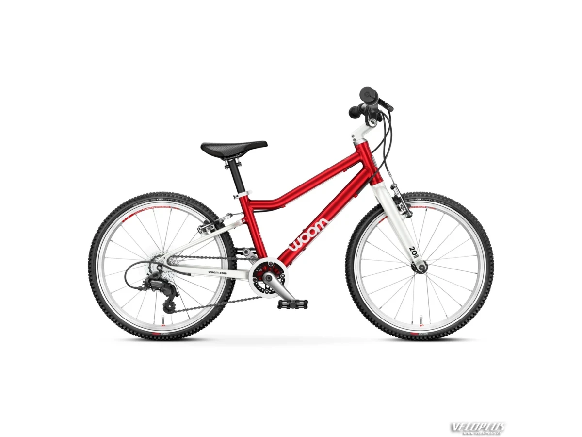 Kids bike WOOM 4 anniversary red (microshift)