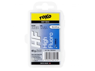 Toko ski wax HF Tribloc blue -10 to -30
