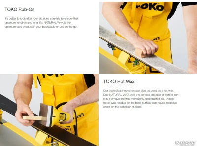 Luistovoide TOKO NATURAL WAX UNIVERSAL +10…-30°C 40g