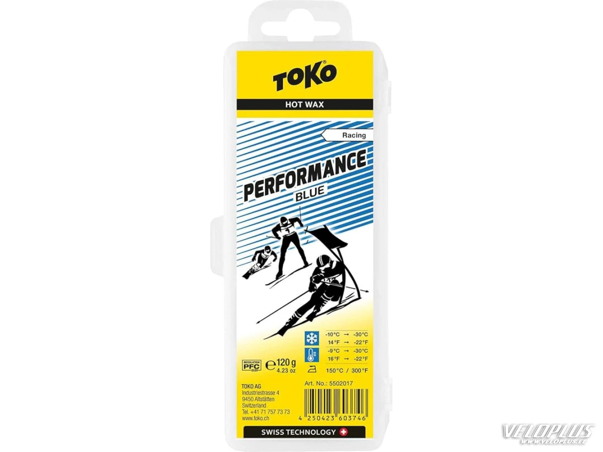 Luistovoide TOKO PERFORMANCE BLUE -9…-30°C 120g
