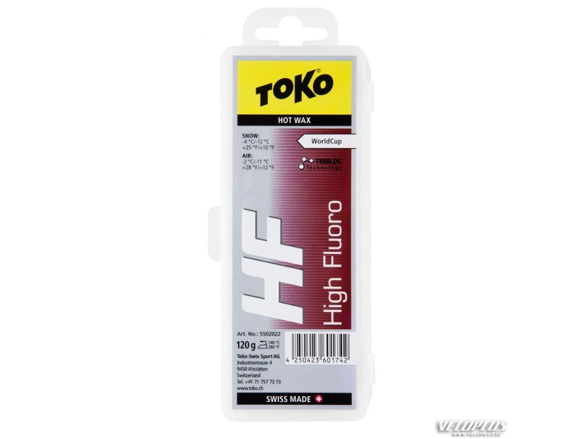 Suusamääre Toko HF punane -2...-11*C 120g
