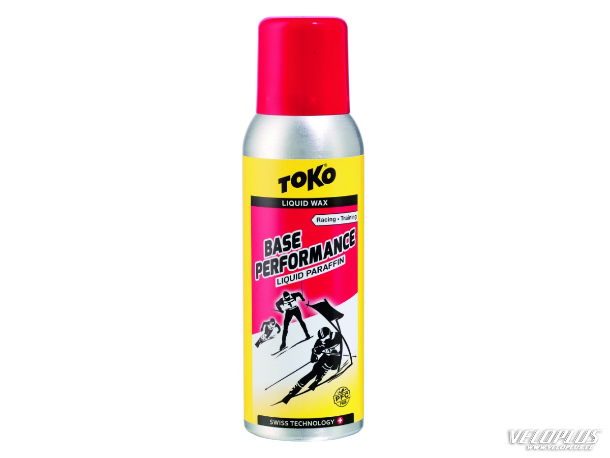 TOKO Base Performance Liquid glider Red -4°...-12°C, 100ml