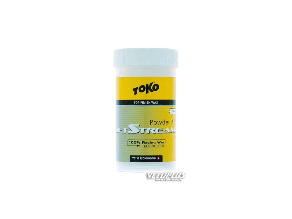 Floorpulber TOKO JetStream Powder 2.0 kollane 30g