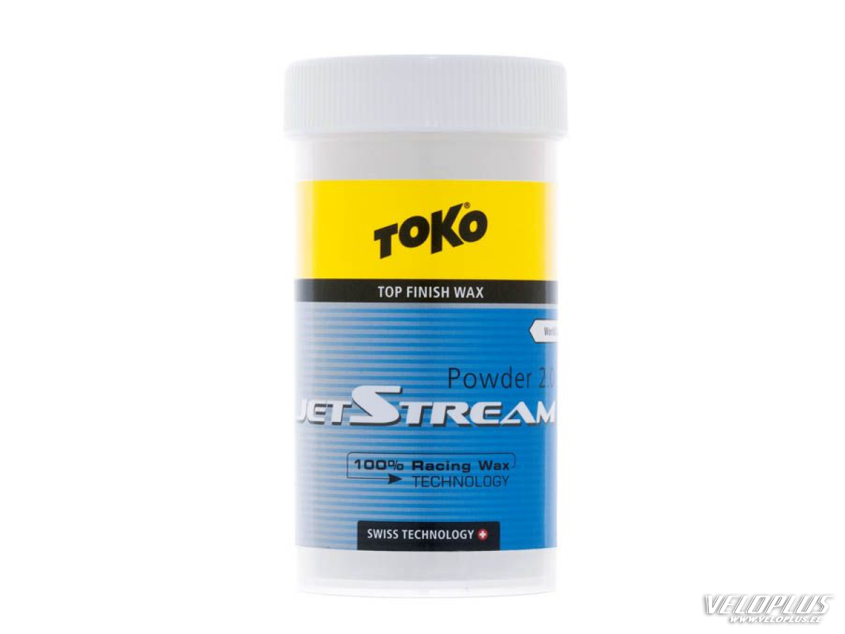 Fluorpulber TOKO JetStream Powder 2.0 sinine 30g