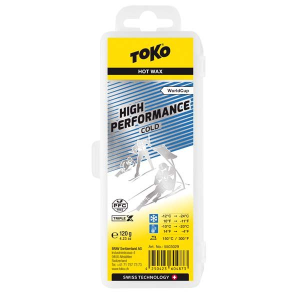 TOKO WC HIGH PERFORMANCE COLD blue hot wax -10...-20°C 120g