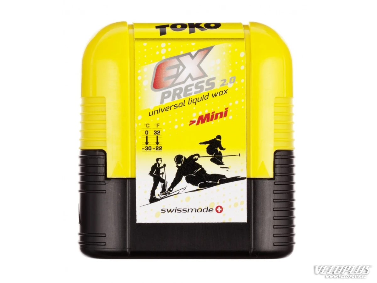 Greitas slidžių tepalas TOKO EXPRESS MINI 75ml su kempinėlės aplikatoriumi