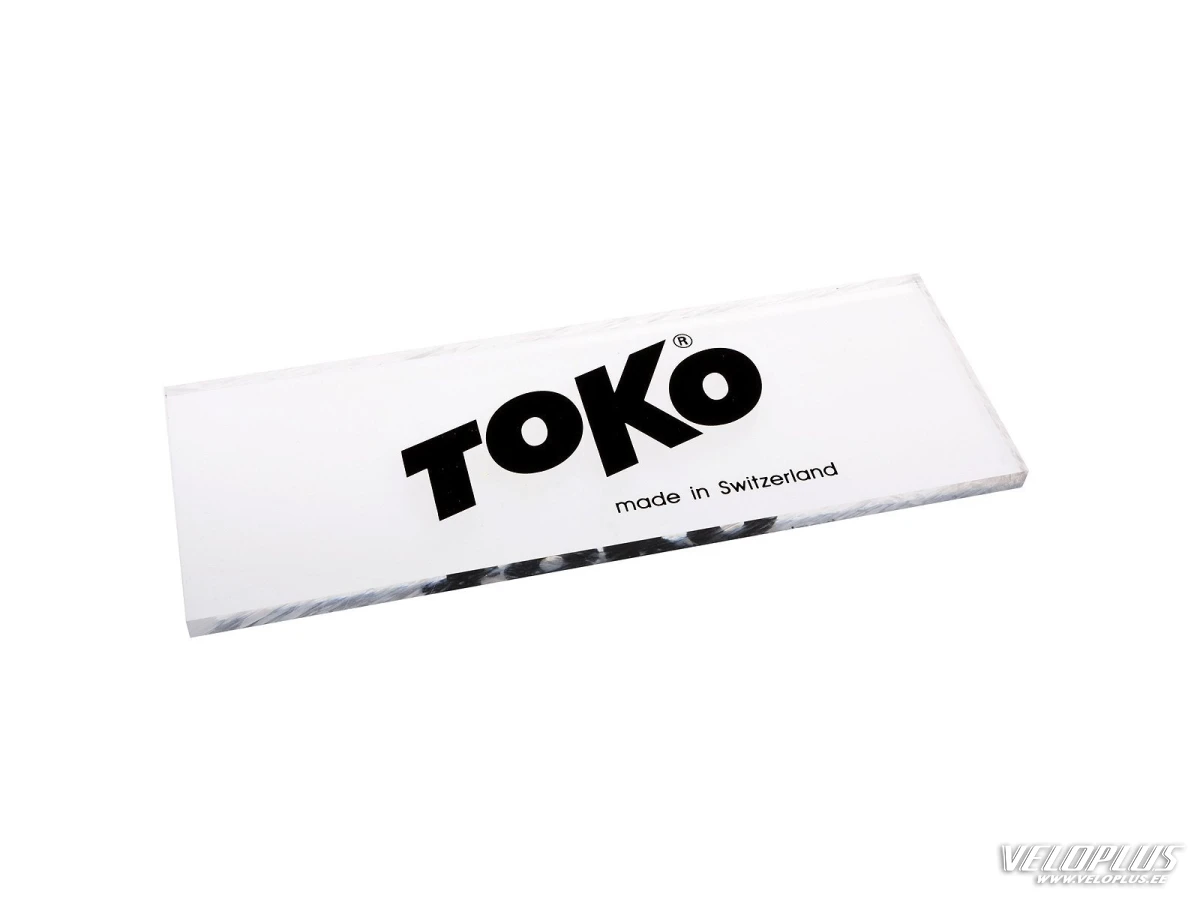 Ski Scraper Toko Plexi 5mm (facetted)