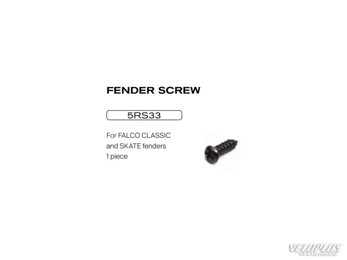Rollerski fender screw KV+ 1pc