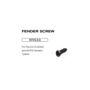 Rollerski fender screw KV+ 1pc