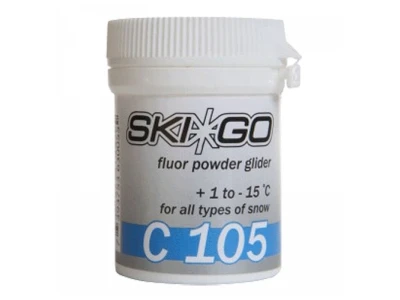 Fluor powder Ski Go C105 blue