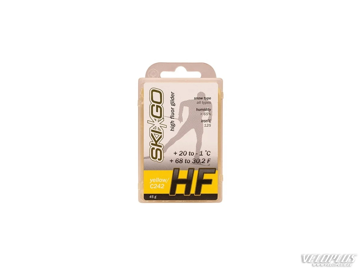 Hiihtovoide Ski Go HF keltainen 45g +20C ... -1C