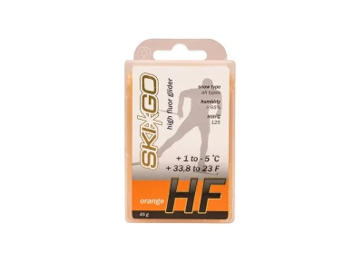 Suusamääre Ski Go HF orandž 45g +1C kuni -5C