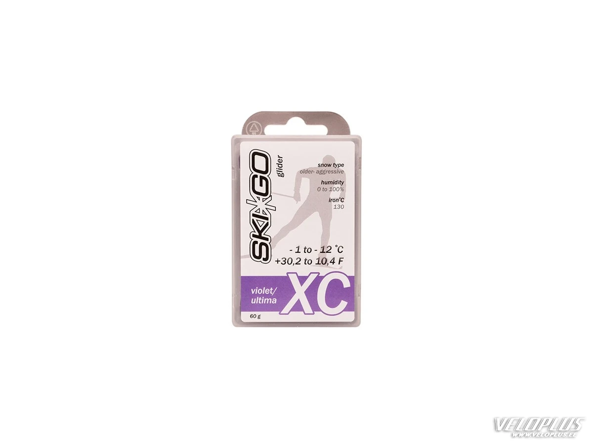 Suusamääre Ski Go lilla XC 60g -1C kuni -12C