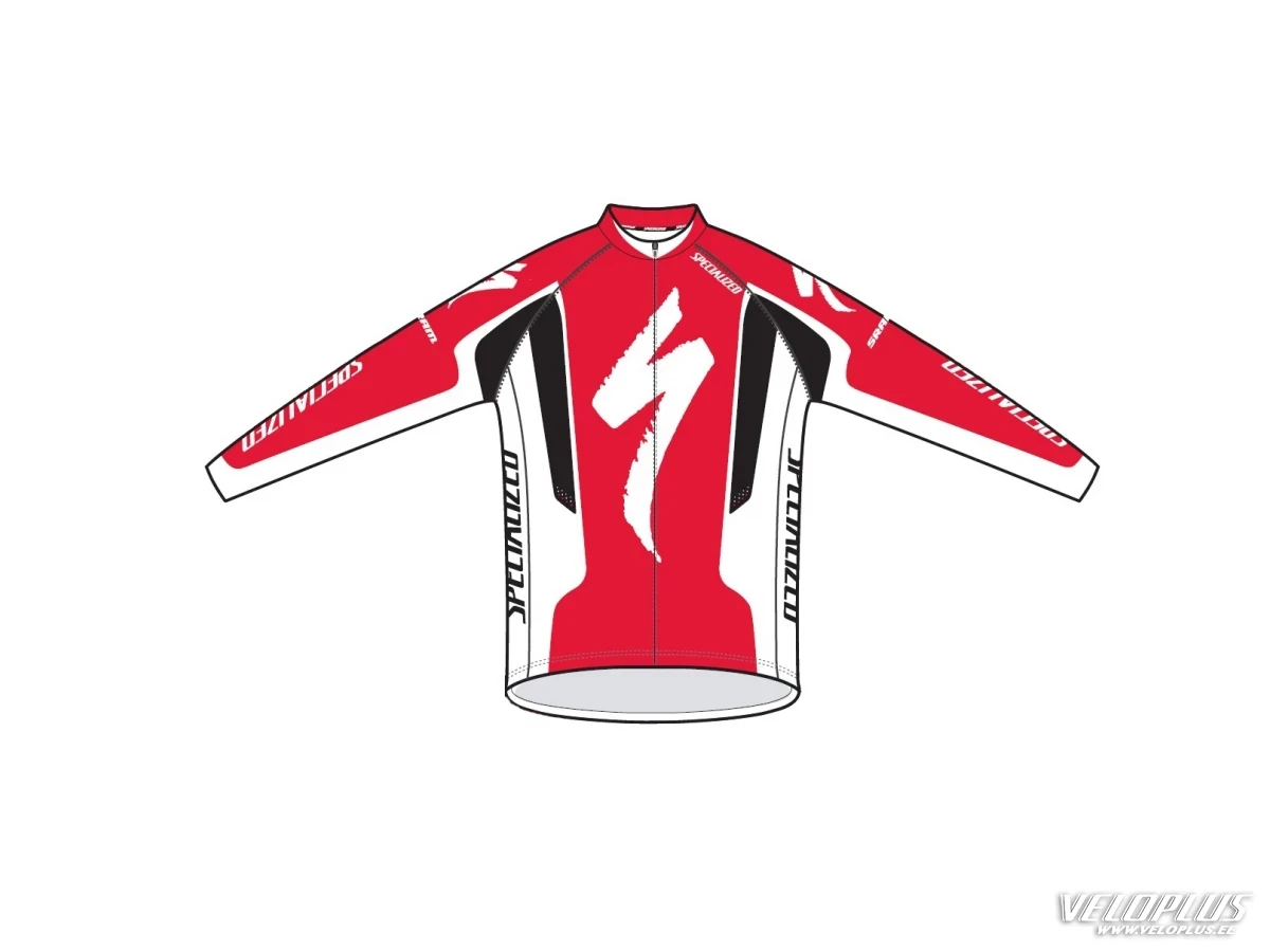 Särk Specialized Authentic Team pikk L punane