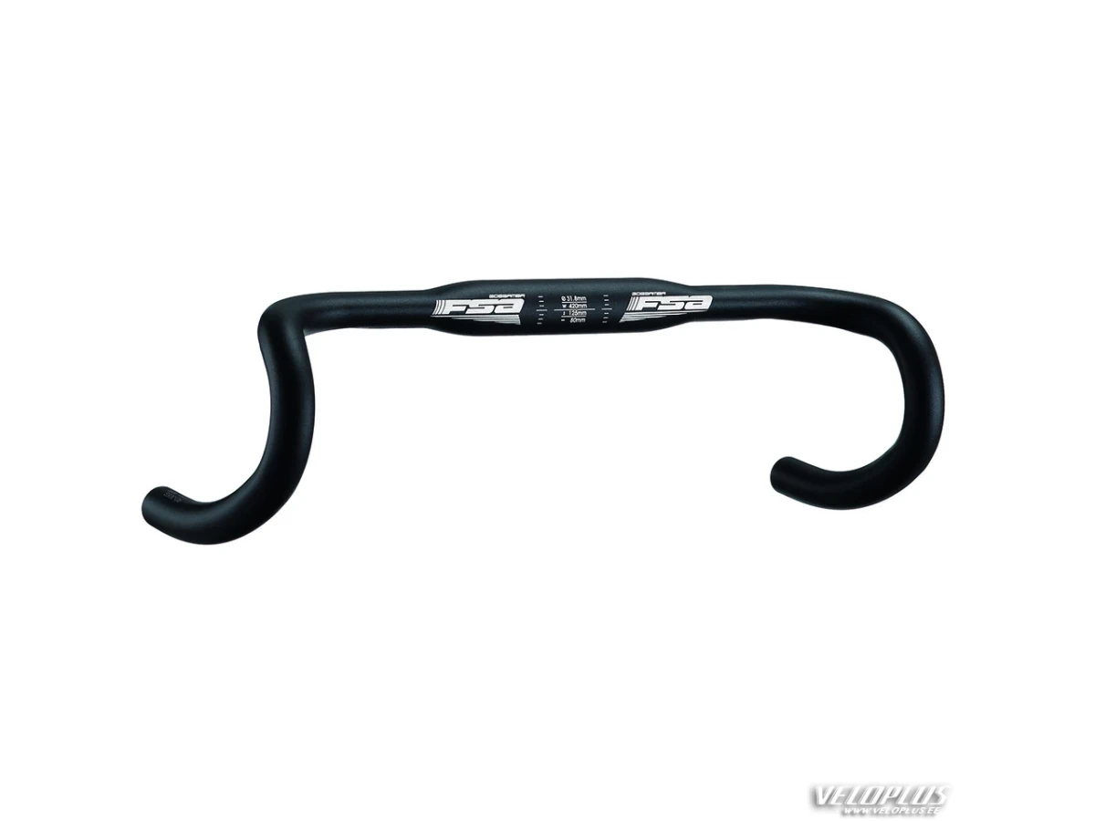 Maanteeratta juhtraud FSA Gossamer Compact Wing 31.8x400mm must