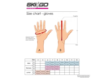 Ski gloves Ski Go Hummer Pro M/9