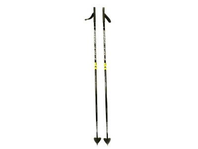 Suusakepid Ski Go Touring 120 must/kollane