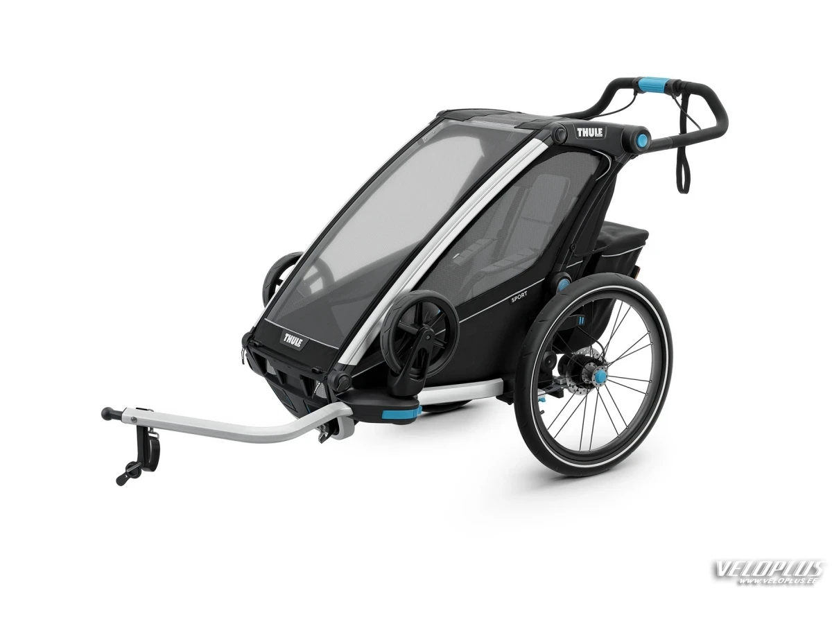 Lastekäru THULE Chariot Sport (Single), Black